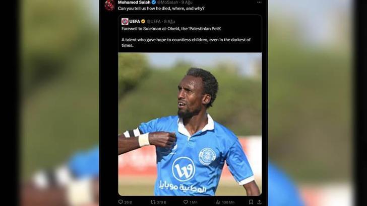 Salah'tan UEFA'ya Süleyman el-Ubeyd tepkisi