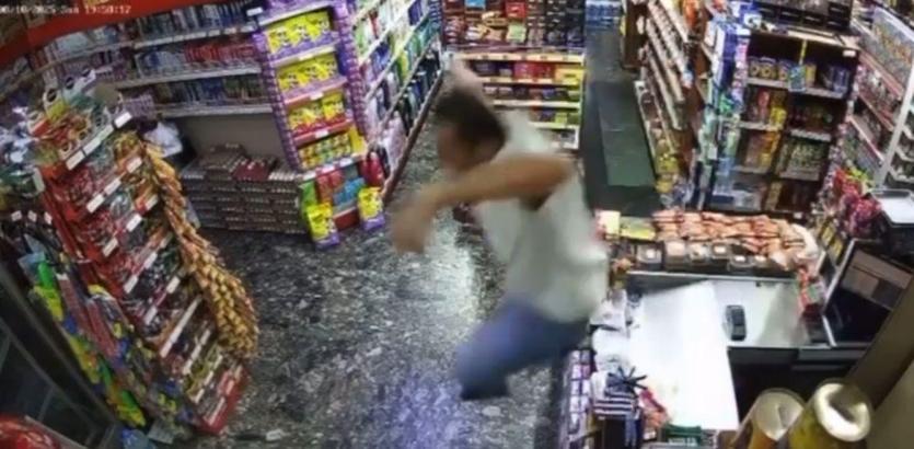 Bursa’da deprem paniği kamerada