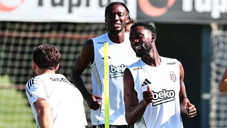 Beşiktaş’ta Ndidi takımla ilk antrenmanına çıktı
