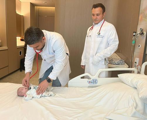 540 gram ve 30 santim olarak doğan Kartal bebek, 114 gün sonra sağlığına kavuştu