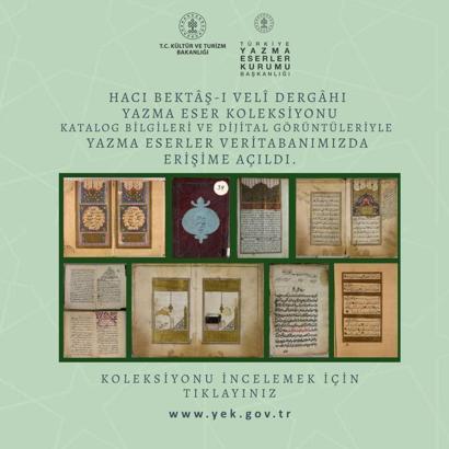 Dijital ortama aktarılan Hacı Bektaş-ı Veli eserleri, erişime açılıyor