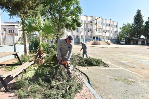 Okul bahçeleri Kepez’le güzelleşiyor