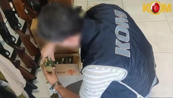 Kayseri’de envarter dışı kalan mühimmatları satan şüpheli yakalandı