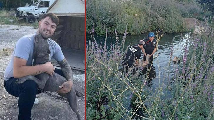 Akarsuda akıntıyla sürüklenip boğuldu