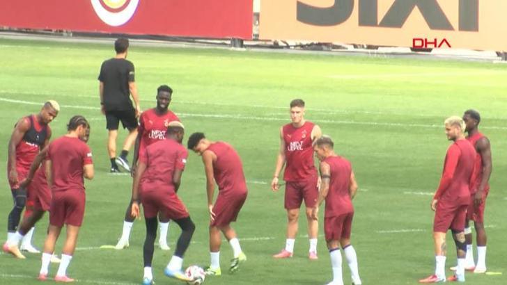 Galatasaray, Fatih Karagümrük maçının hazırlıklarını sürdürdü