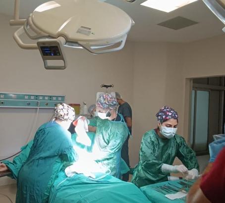 Yayladağı Devlet Hastanesi’nde ilk sezaryen gerçekleştirildi