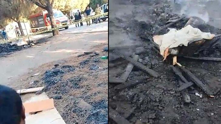 Barakada çıkan yangın, bitişiktekilere de sıçradı; 1 ölü