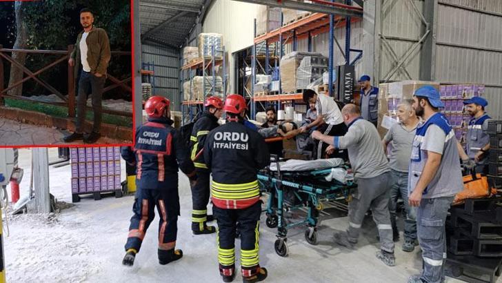 Bentonit fabrikasında makineye sıkışan işçi ağır yaralandı