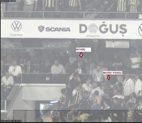 İstanbul - Fenerbahçe - Feyenoord maçında Ali Koç'a hakaret ettiği iddiasıyla gözaltına alınan kişi serbest bırakıldı