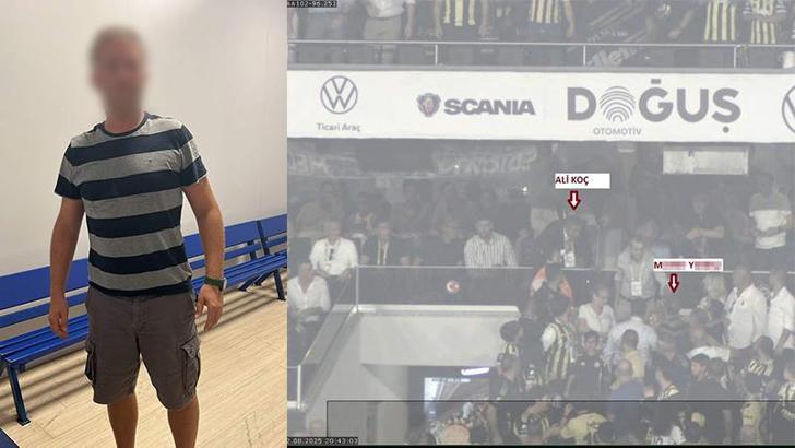 Fenerbahçe - Feyenoord maçında Ali Koç'a hakaret ettiği iddiasıyla gözaltına alınan kişi serbest bırakıldı