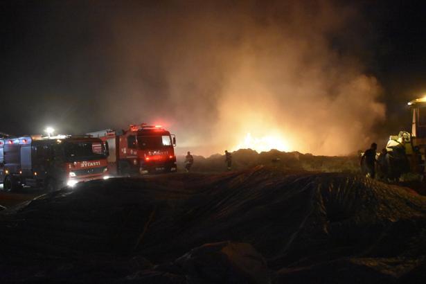 Sivas’ta çiftlik yangınında 2 kişi dumandan etkilendi