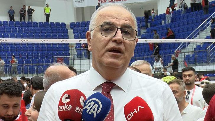 TVF Başkanı Üstündağ: Bu galibiyeti 6 Şubat depremini yaşayanlara armağan ediyoruz