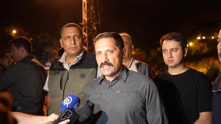 Hatay'da orman yangını: 2 mahalle tahliye edildi (4)