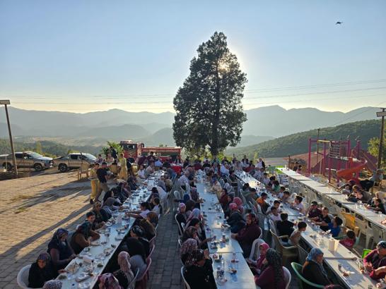 Adana’da, orman yangınlarının sona ermesi için kurban kesildi