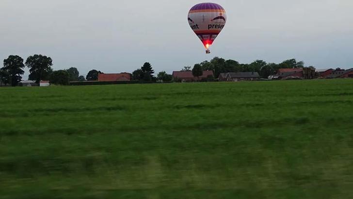 Hollanda'da sıcak hava balonu düştü: 1 ölü