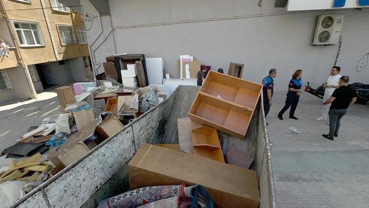 Avcılar’da hem kira ödemedi hem de eşyaları kullanılamaz hale getirip kaçtı