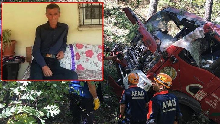 Orman işçisinin şehit olduğu kazada yol tarif etmek için araca binen çoban da kurtarılamadı