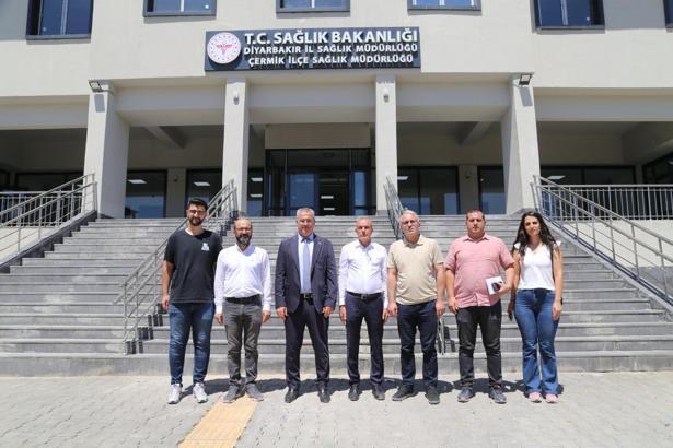 Çermik’te sağlık kompleksi açılışa hazırlanıyor