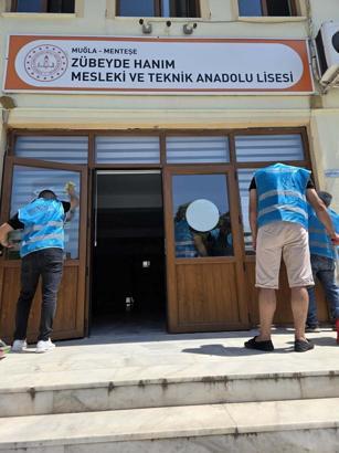 Muğla'da yükümlüler liseyi yeniledi