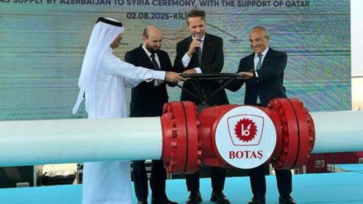 Bakan Bayraktar: Azerbaycan doğal gazını, Suriye'ye ulaştırdık