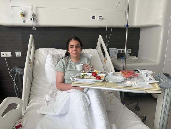 İzmir'de şifa buldu; 1 yıl sonra tekrar katı ve sıvı gıda tüketebilmeye başladı