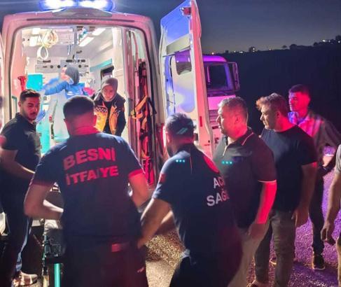 Adıyaman'da otomobiller çarpıştı: 2 yaralı