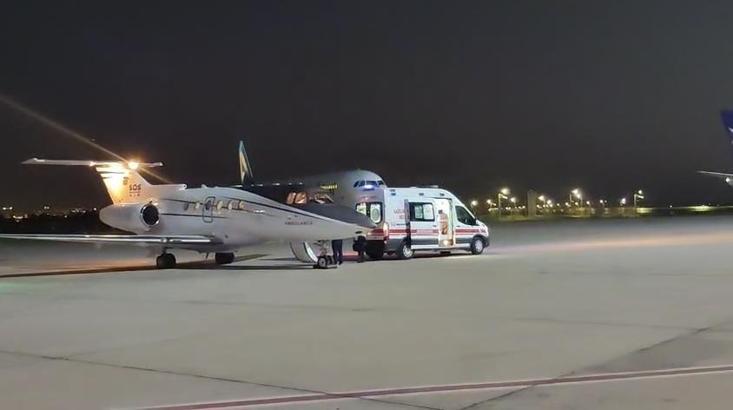 Ambulans uçak 19 aylık bebek ve 20 yaşındaki hasta için havalandı