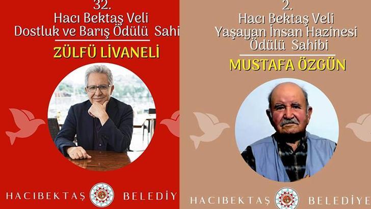 Hacıbektaş Veli Dostluk ve Barış ödülü, Zülfü Livaneli’ye verildi