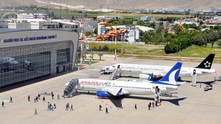 Mardin Havalimanı’nı bir ayda 70 bin 662 kişi kullandı