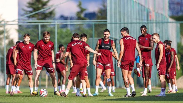Trabzonspor'da Kasımpaşa mesaisi sürüyor