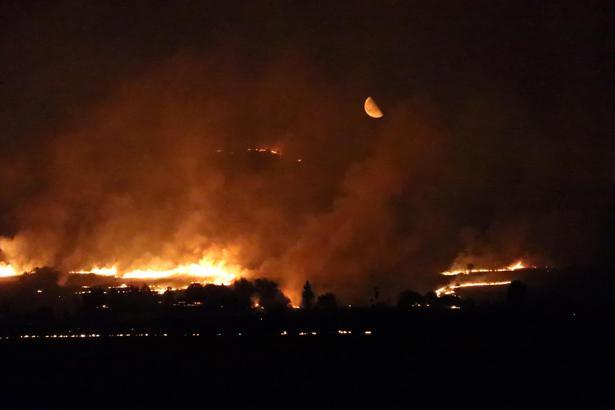 Diyarbakır'da 3 noktada örtü yangını (3)