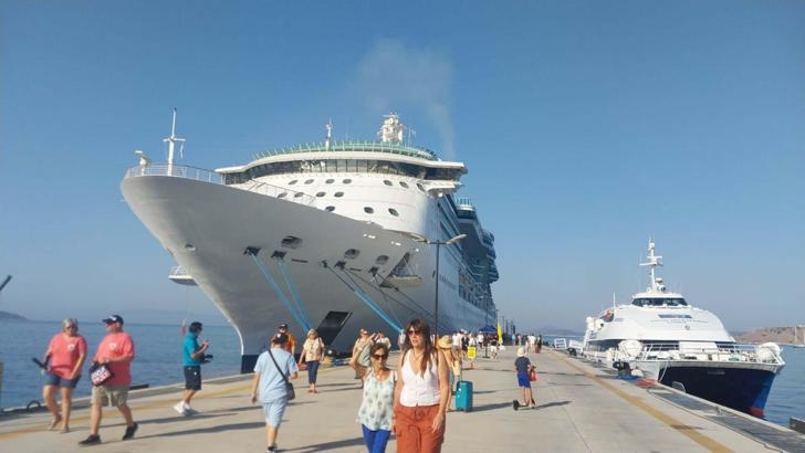Bodrum'a 7 ayda 570 binin üzerinde yabancı turist geldi