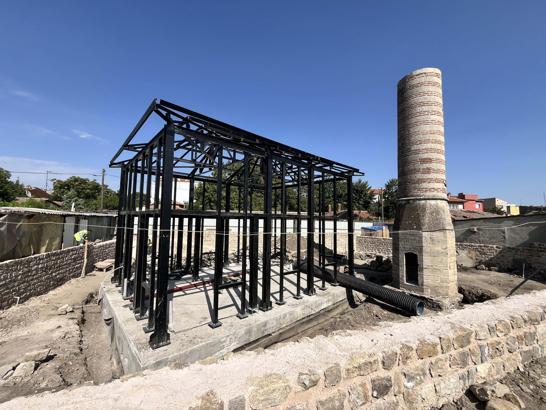 Edirne'de tek minaresi ayakta kalan tarihi mescit, yıl sonunda hizmete açılacak