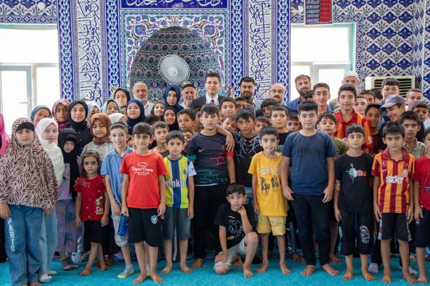 Çınar Kaymakamı Erdoğan, Yaz Kuran Kursu kapanış programına katıldı