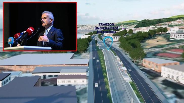 'Trabzon Raylı Sistem Hattı'nda yeni aşama