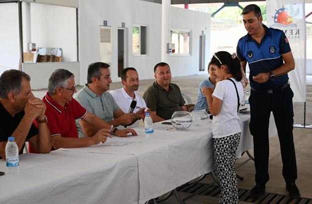 Tekirova pazar yerinde kuralar çekildi