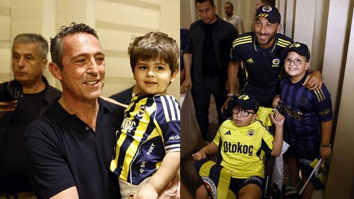 Fenerbahçe, Göztepe maçı öncesi taraftarlarla buluştu