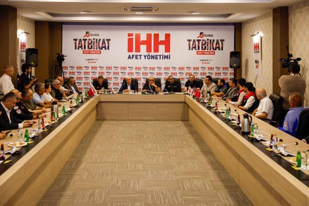 İHH 5’inci Ulusal Afet Yönetimi Tatbikatı basın toplantısı düzenledi