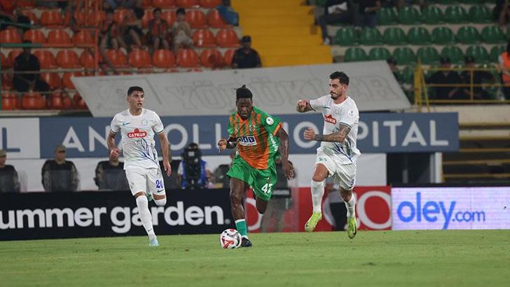 Alanyaspor - Çaykur Rizespor: 0-0