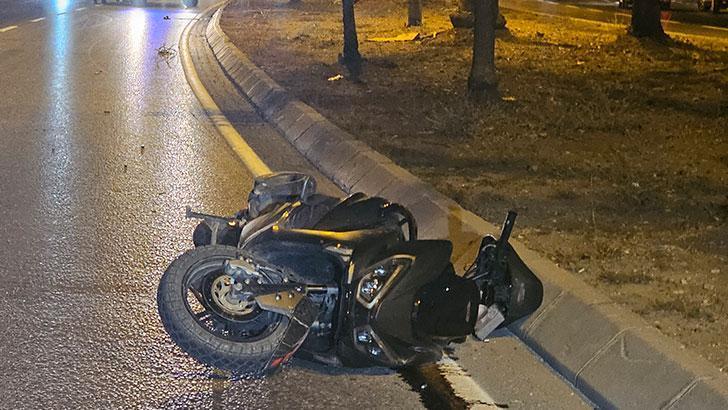 Devrilen motosiklet 90 metre sürüklendi: 1 ölü, 1 yaralı