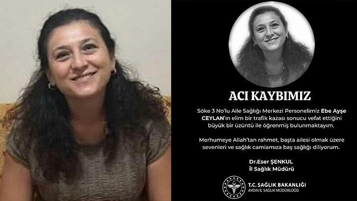 Kapısı açık minibüsten düşen ebe hayatını kaybetti