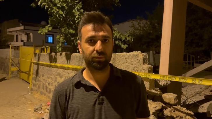 Diyarbakır’da balkon çöktü: 2’si bebek 5 yaralı (2)