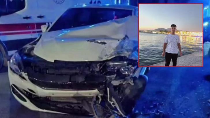 Mardin'de otomobille çarpışan motosikletin sürücüsü Enes öldü