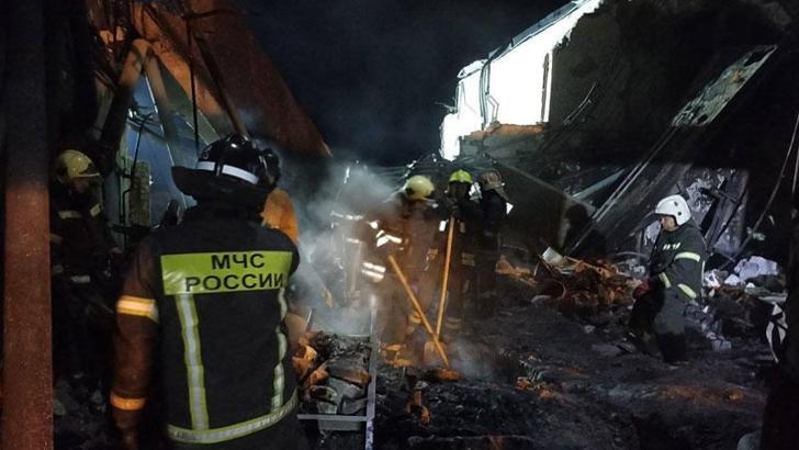 Rusya'da barut fabrikası patlamasında hayatını kaybedenlerin sayısı 20'ye yükseldi