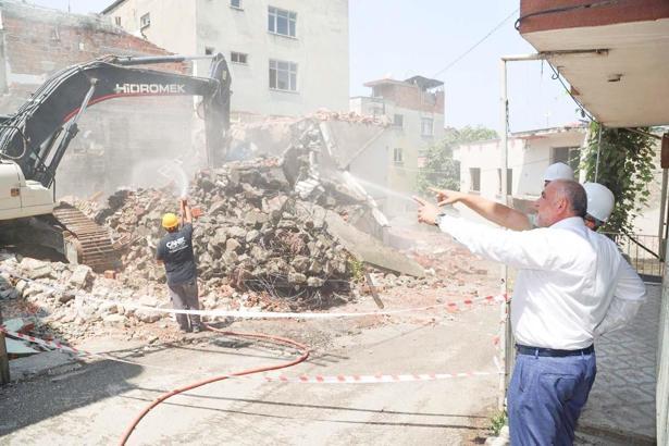 Canik'te depreme dayanıksız 741 bina yıkılıyor