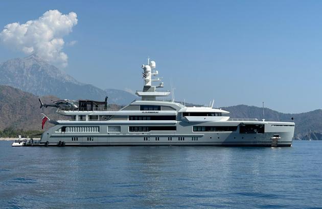 250 milyon dolarlık mega yat Kemer'de