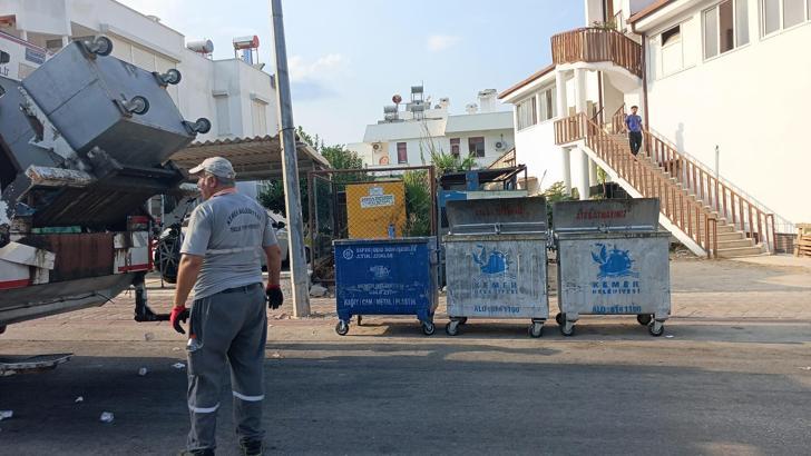 Kemer'de 7 ayda 40 ton çöp toplandı