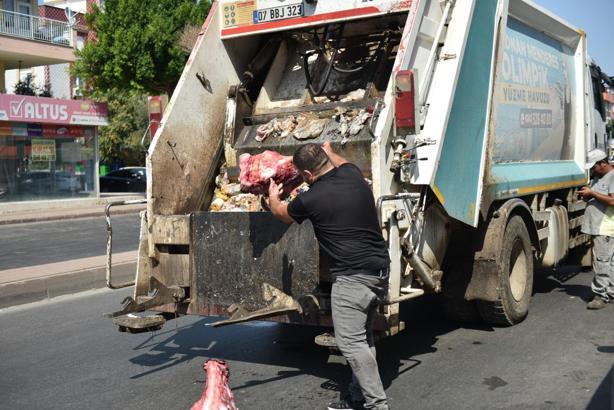 Sağlıksız koşullardaki etlere el konuldu
