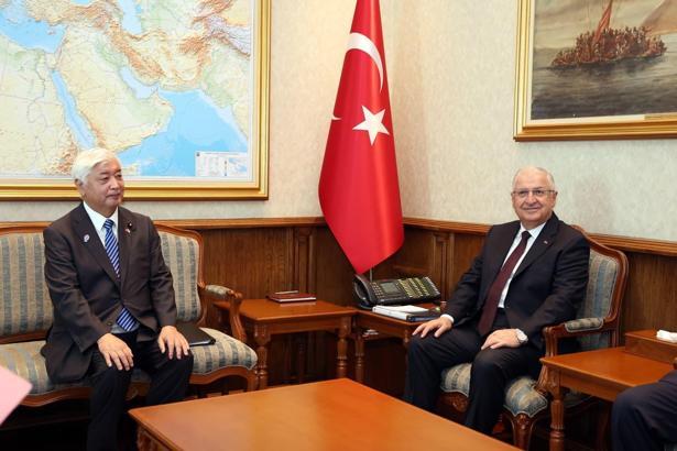 Bakan Güler, Japon mevkidaşı Nakatani ile bir araya geldi