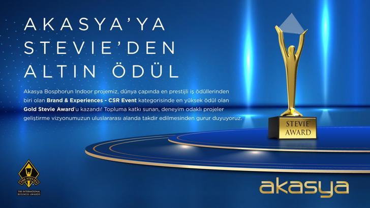 Akasya ve Akbatı’nın projeleri Stevie Awards’ta ödüle layık görüldü